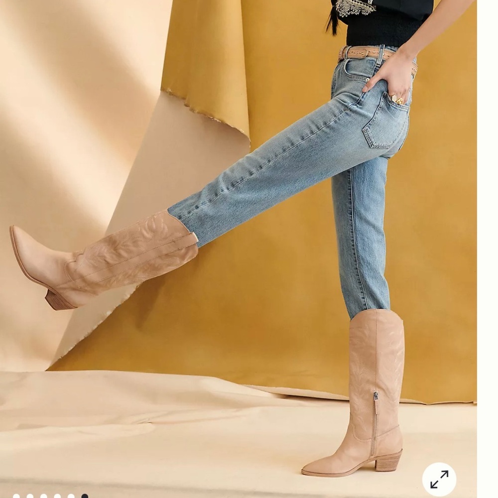 DolceVita Solei Western Boots Dune women size 7